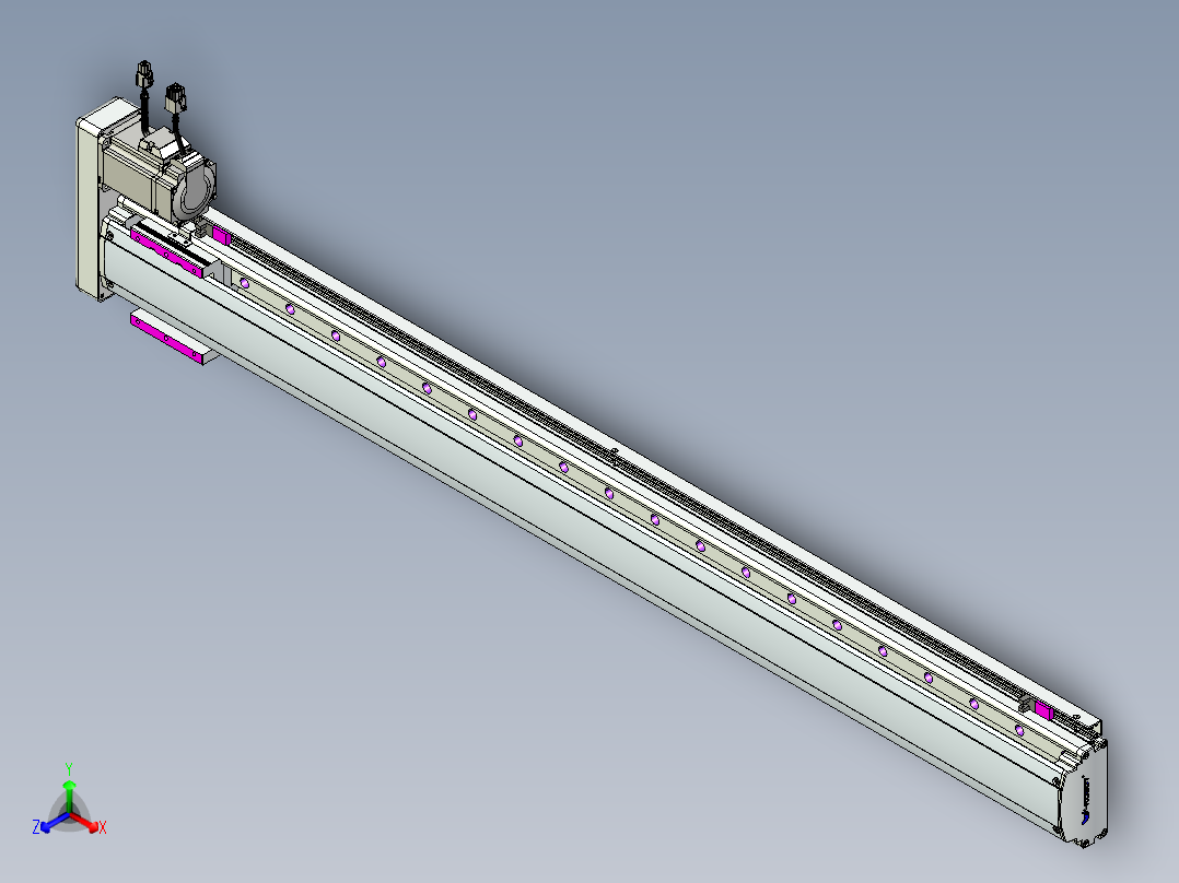 威洛博QF12-Lxx-S1080-BR-ZP40-C3正等轴测图