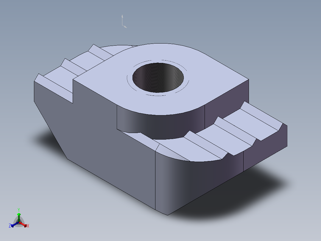 铝型材及其附件2.21.08.M4正等轴测图