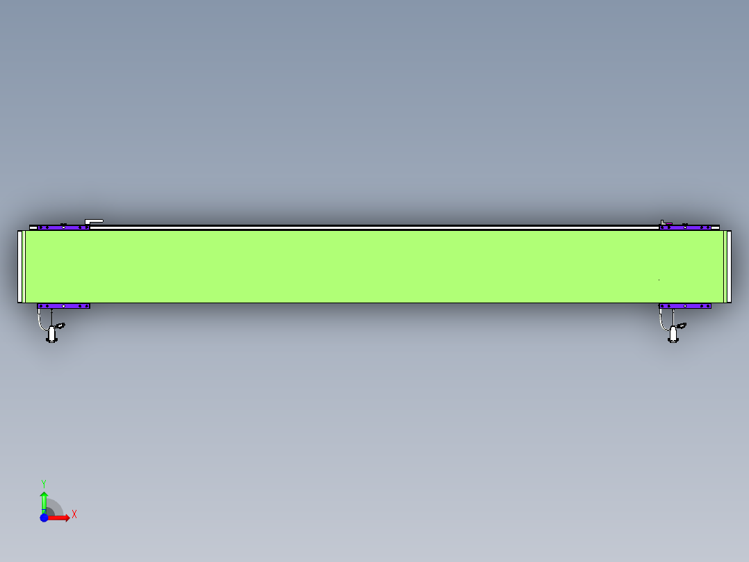 威洛博VL系列直线电机模组-2VL22H2-S1700前视图