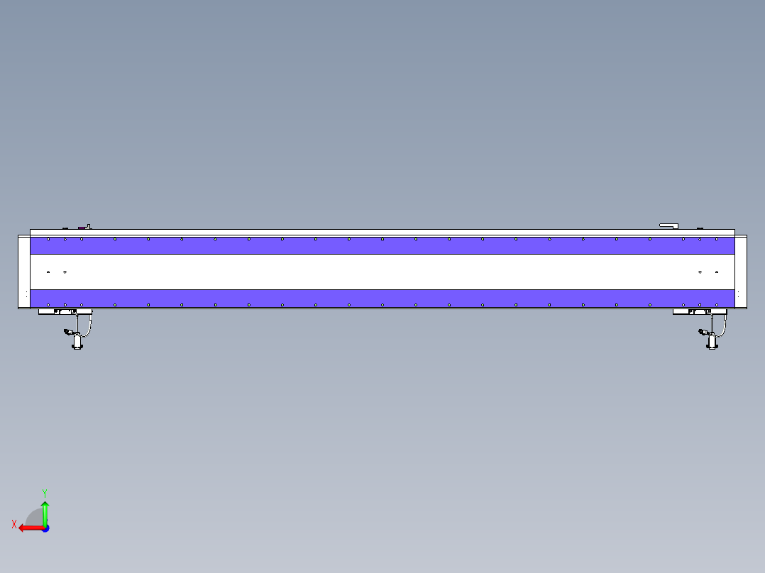 威洛博VL系列直线电机模组-2VL22H2-S1700后视图