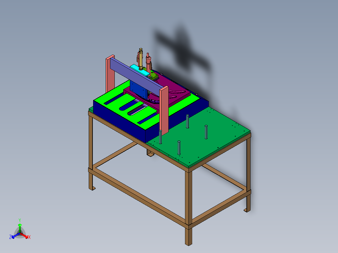 塑料件送打螺丝机械