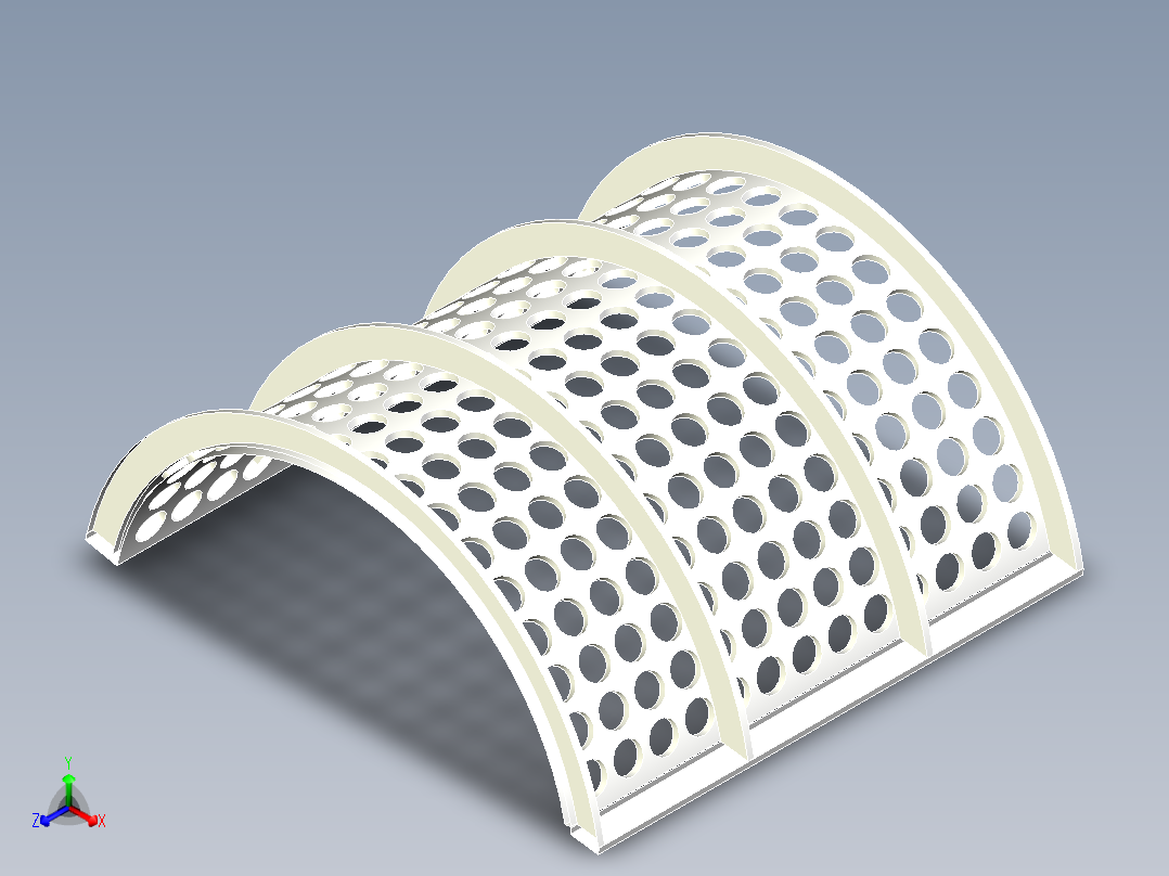 鼓式碎木机正等轴测图