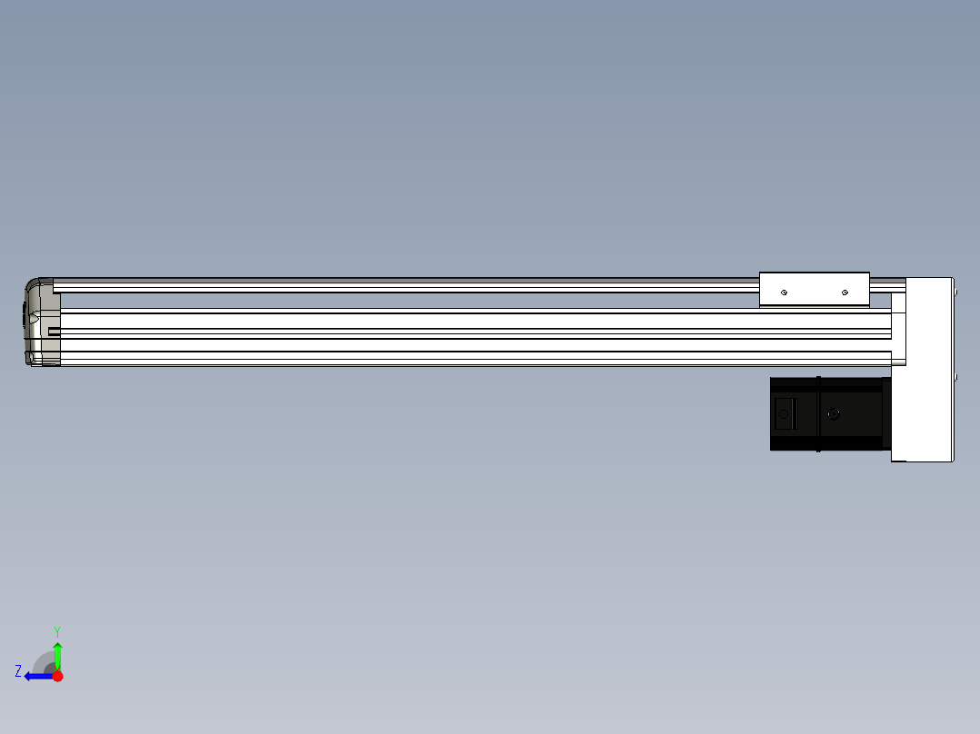 Toyo东佑达直线模组-ETH13-550-BM-200W右视图