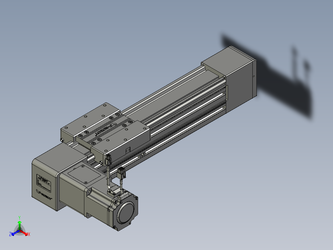 威洛博直线电机模组EB8-L200-S250-L-P75-MS3