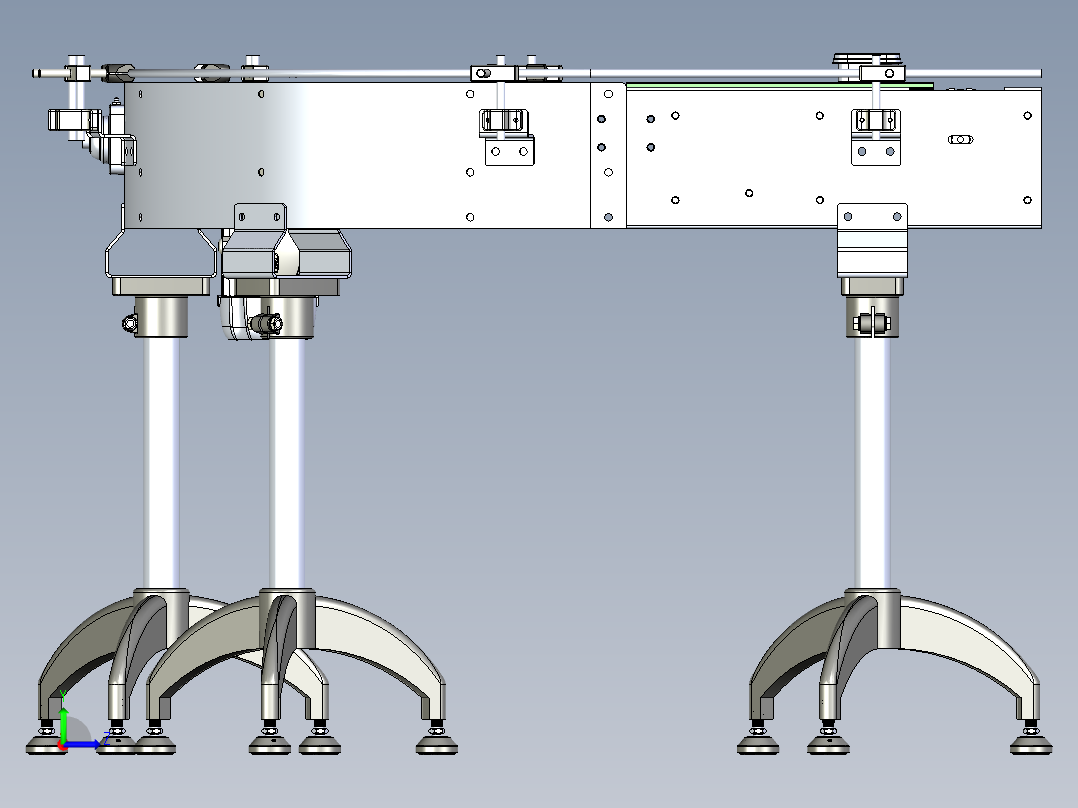 simple-table-top-side-flexing-chain-conveyor---x_t左视图