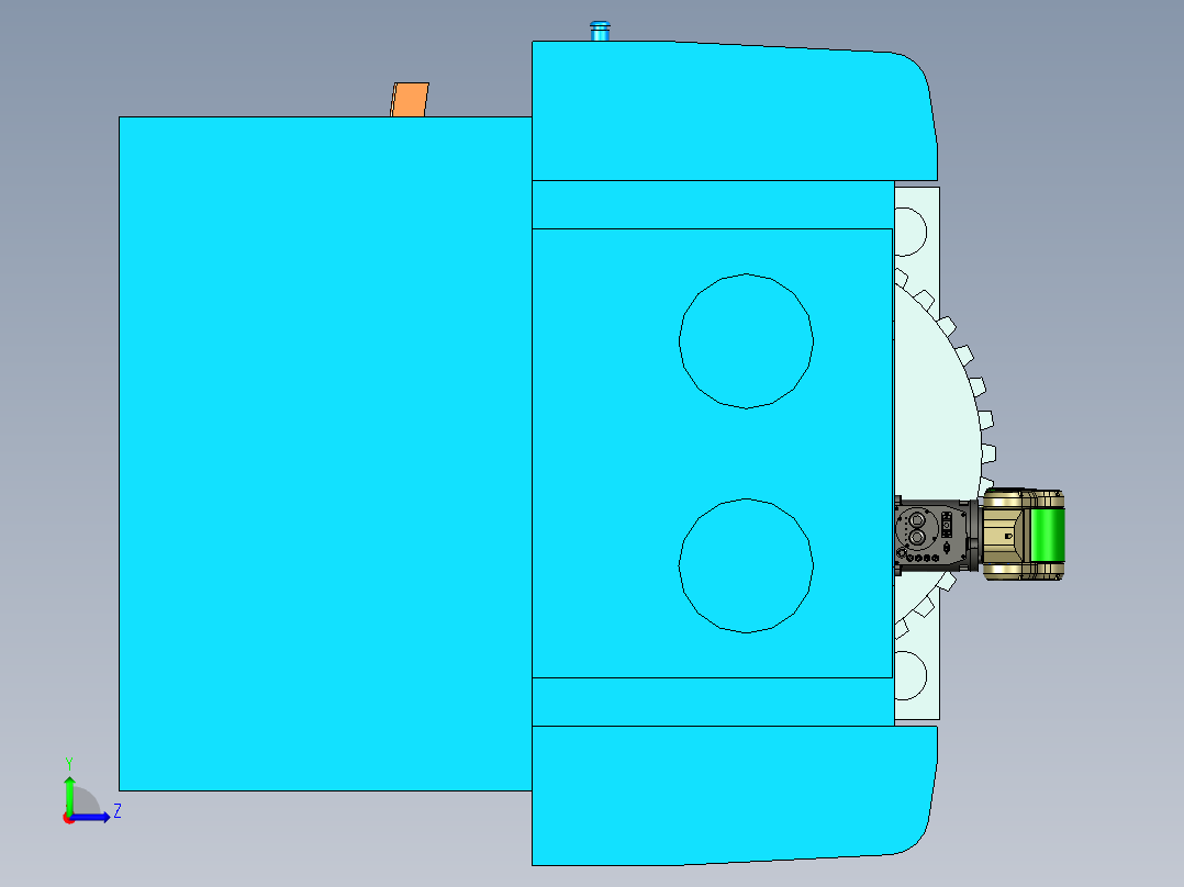 automation-of-injection-mold-robots-1左视图