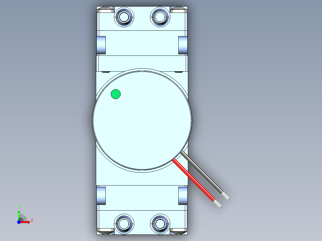 BTC 和 TTC 微型膜片泵 (85)系列图纸前视图