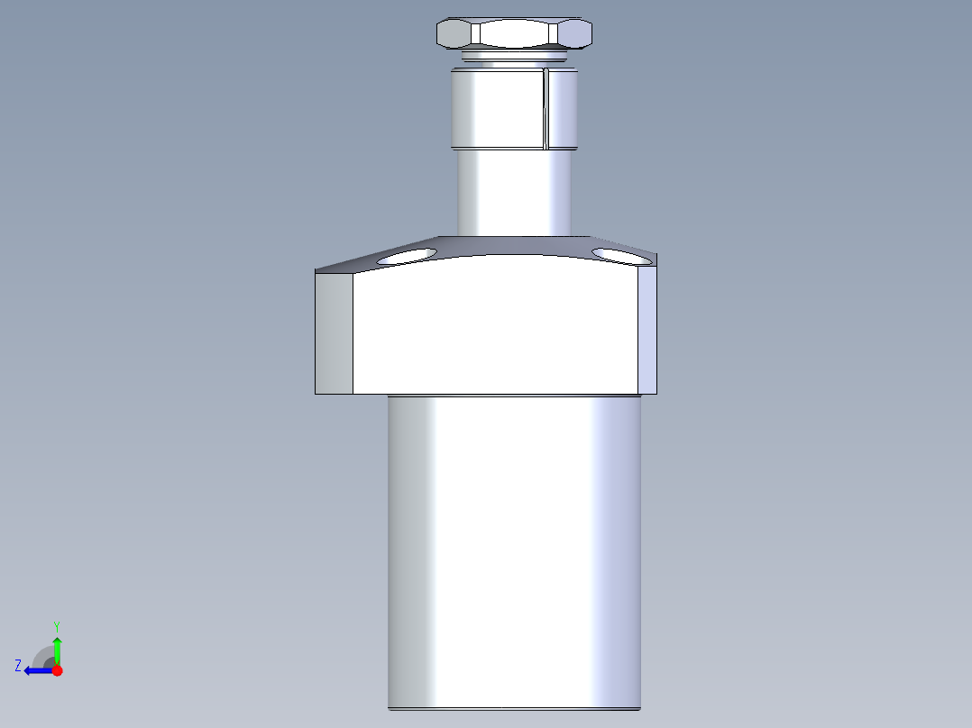 KOSMEKLT0400-GL-Y60多系列多零件图纸模型多系列多零件图纸模型右视图