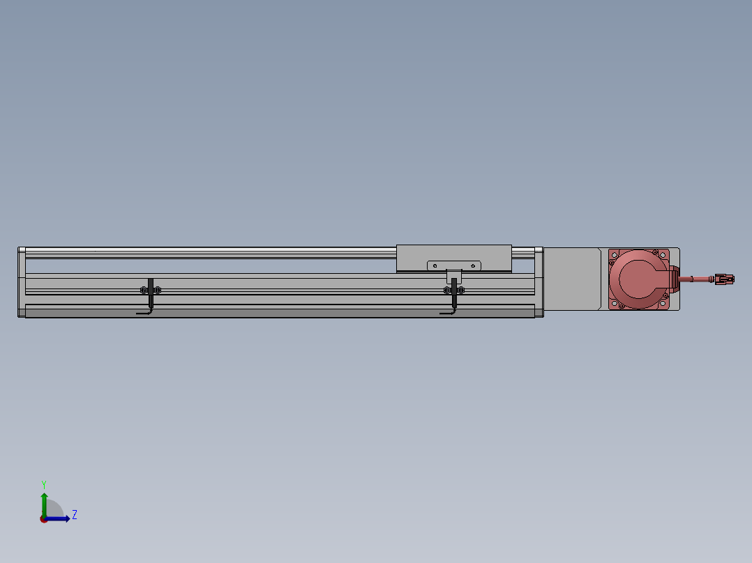 精密模组MT170-L125-400-R-M75-C4左视图