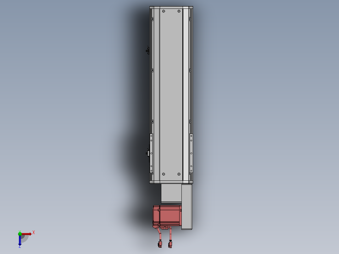精密模组MT170-L125-400-R-M75-C4俯视图
