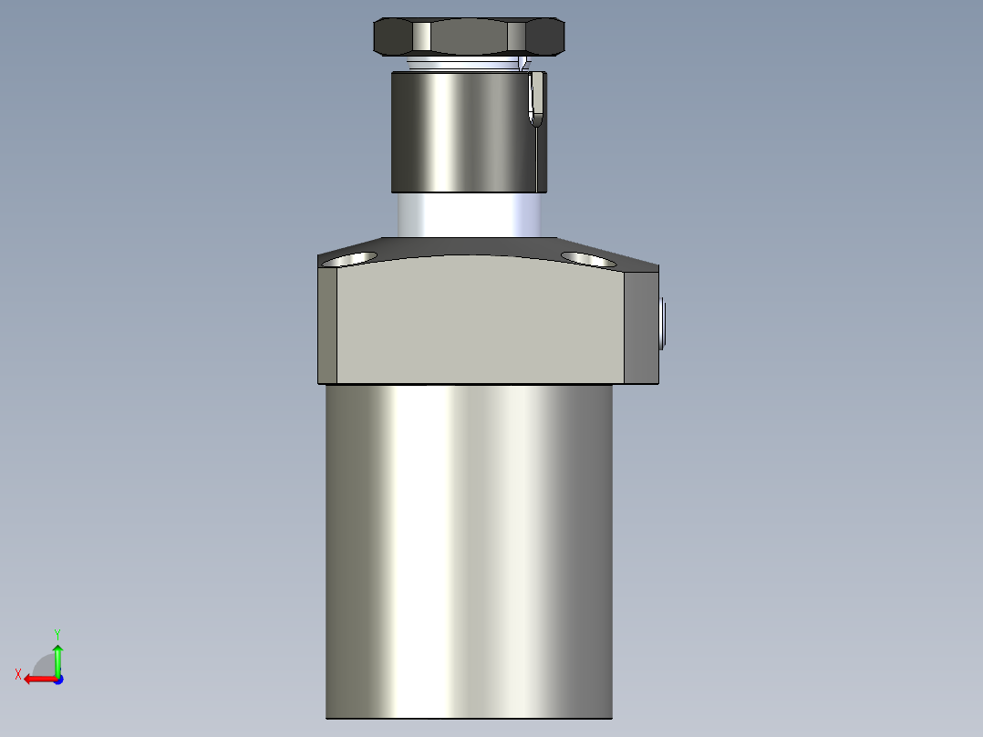 KOSMEKLHS0900-GL-Y30多系列多零件图纸模型后视图