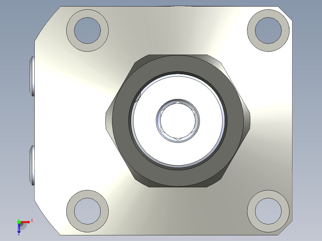 KOSMEKLHS0900-GL-Y30多系列多零件图纸模型俯视图