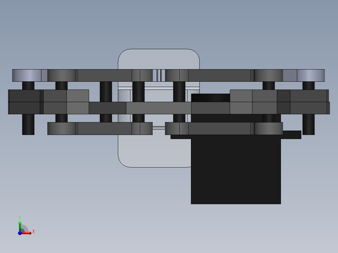 7030机械手爪SW (1)前视图