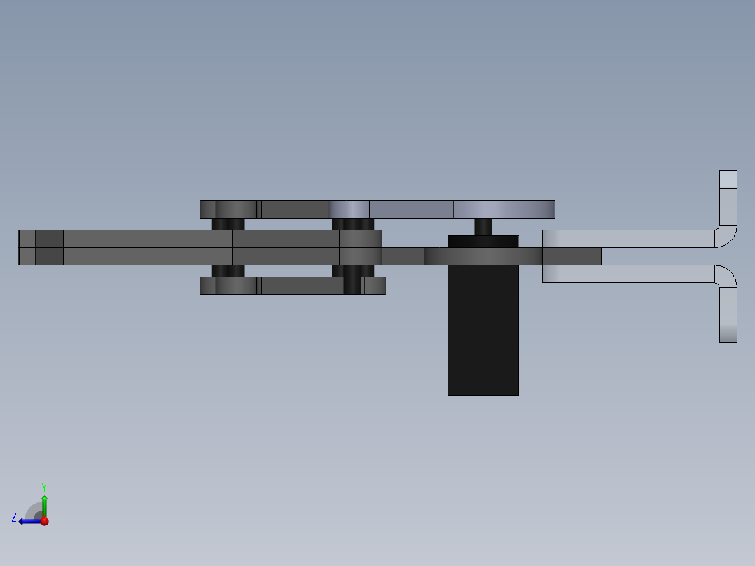 7030机械手爪SW (1)右视图
