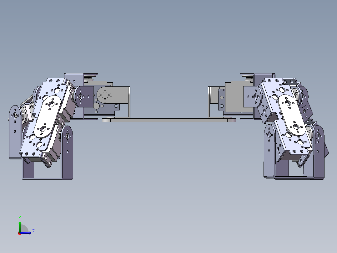 四足1（三维+课设+二维+电路图）左视图