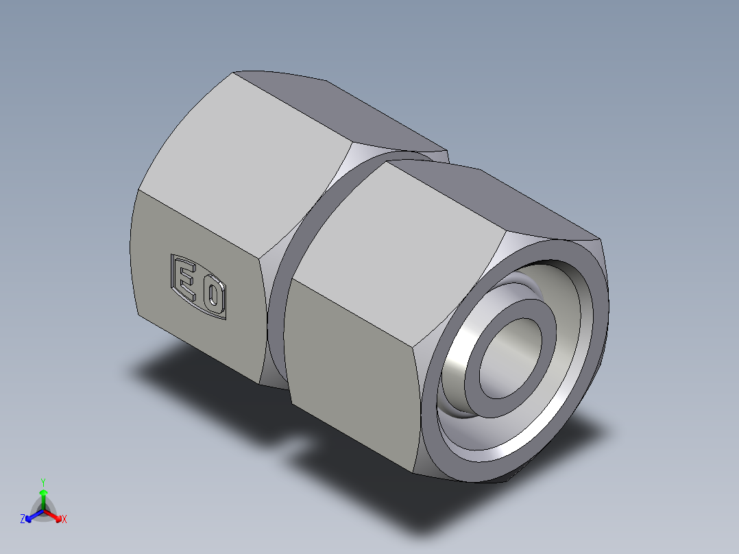 卡套式工业通用硬管接头EO_Swivel_union_GZ12SCF