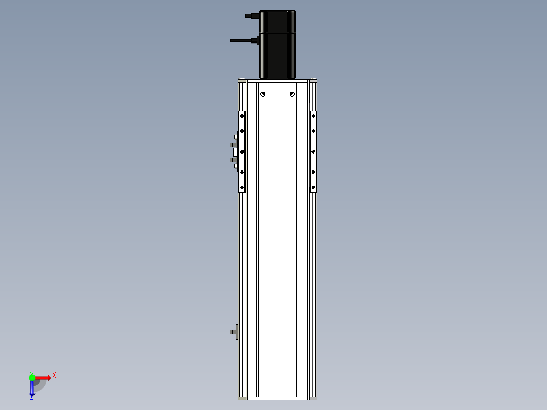 Toyo东佑达直线模组-ETH14-300-BC-400W-鋁端蓋俯视图