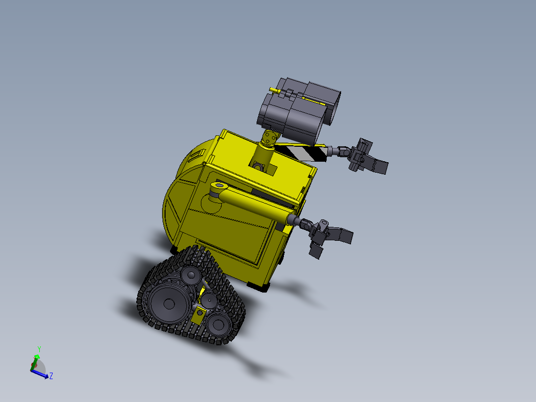 瓦力履带机器人