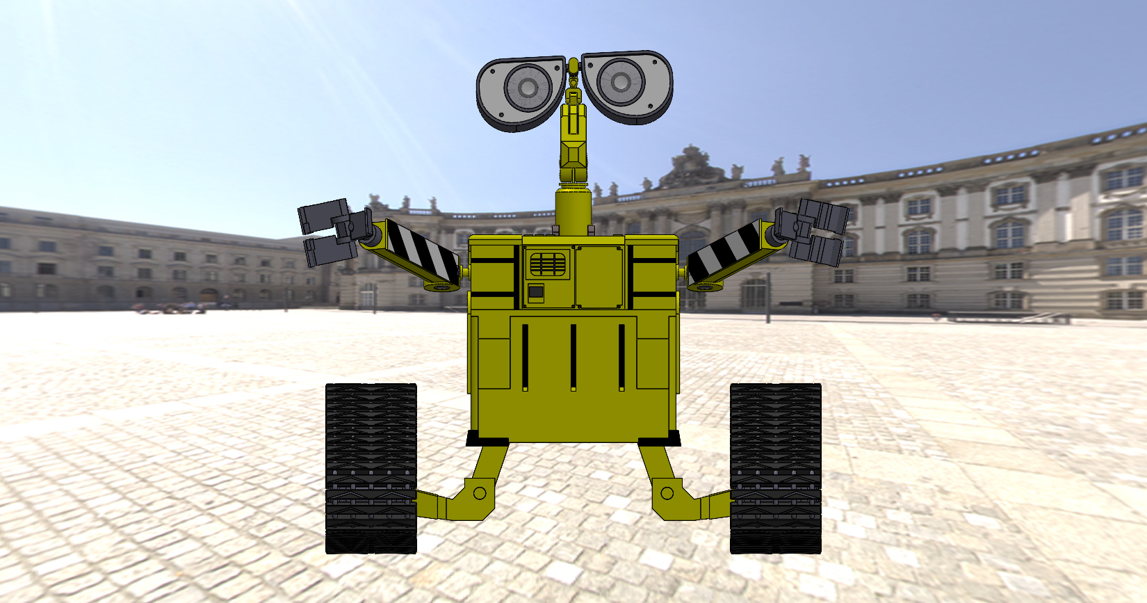 瓦力履带机器人