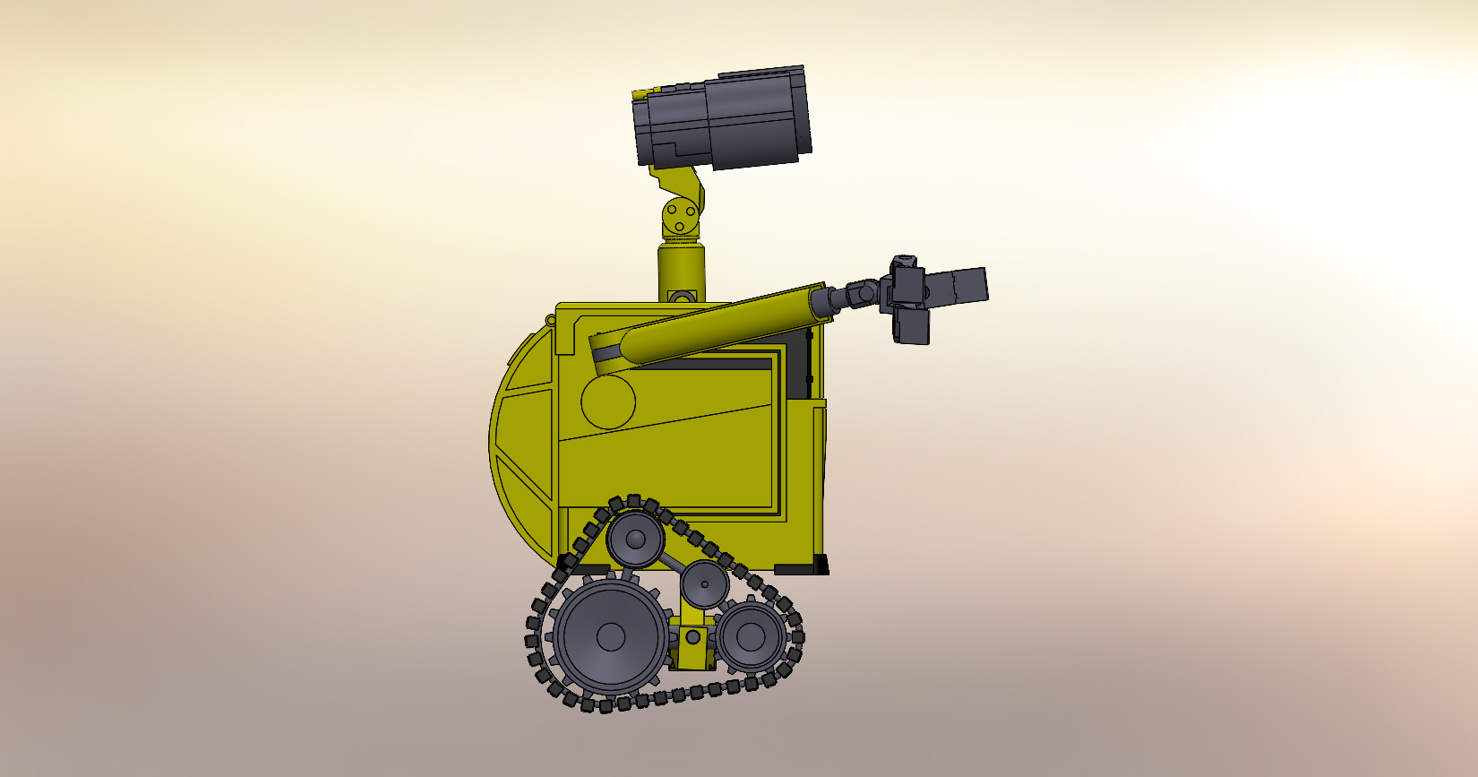 瓦力履带机器人