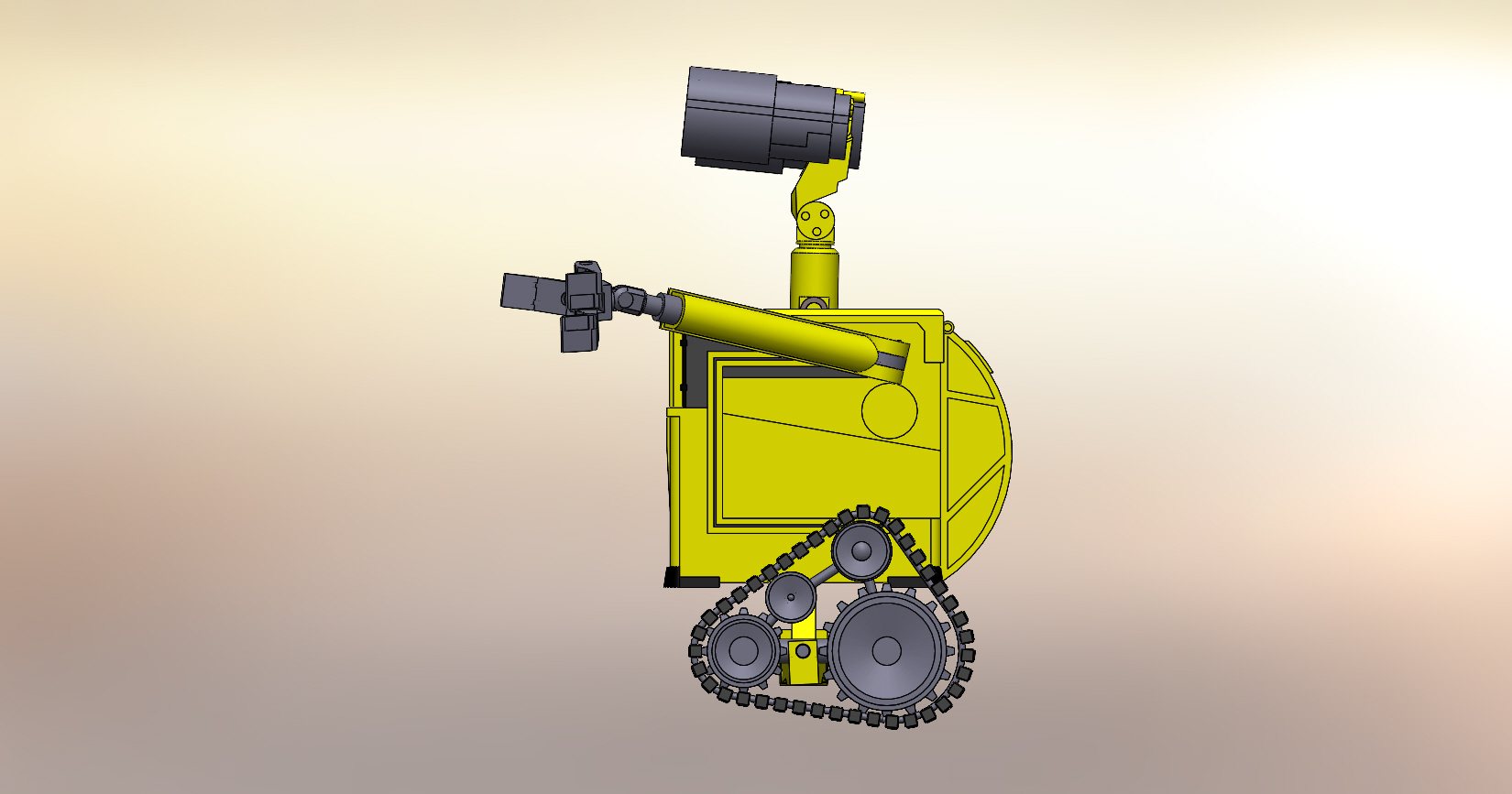 瓦力履带机器人
