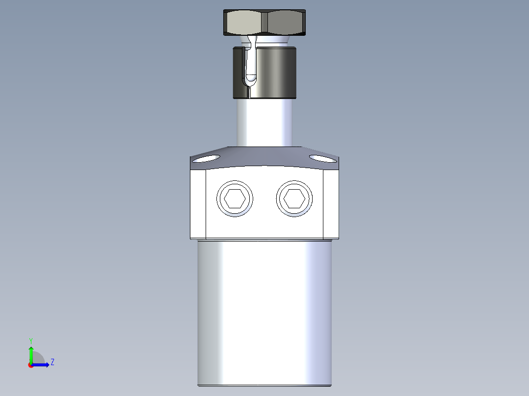 KOSMEKLHA0360-GL-Y30_R01多系列多零件图纸模型左视图