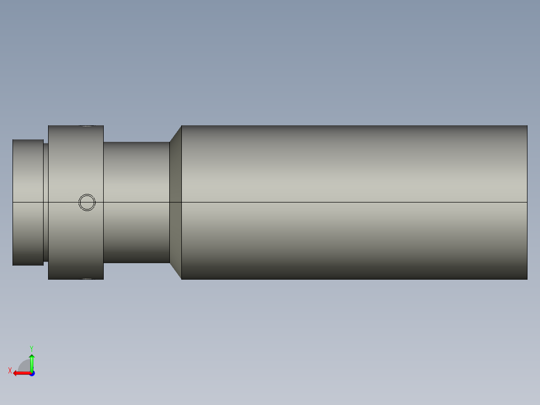 远心镜头后视图
