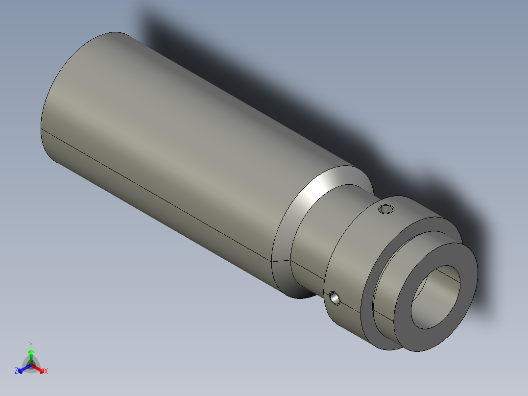远心镜头正等轴测图