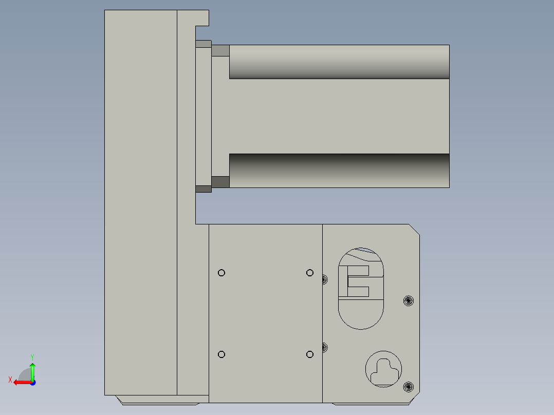 CCTL模组同步带-TL135B-LU-100后视图