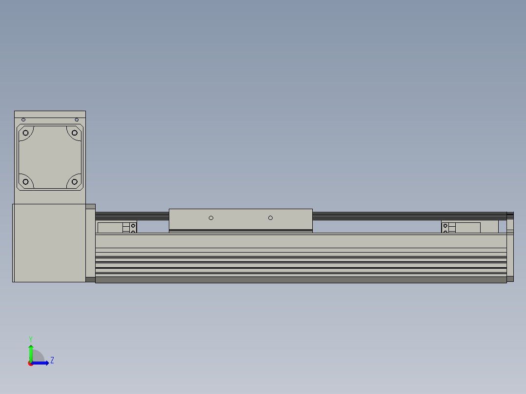CCTL模组同步带-TL135B-LU-100左视图