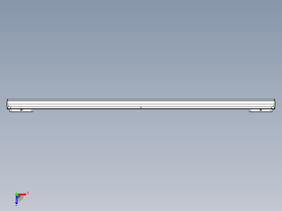 威洛博LC系列3d模型模组2LC22H2Y-S1900俯视图