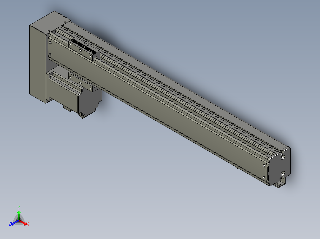 威洛博VF6-S350-BL正等轴测图