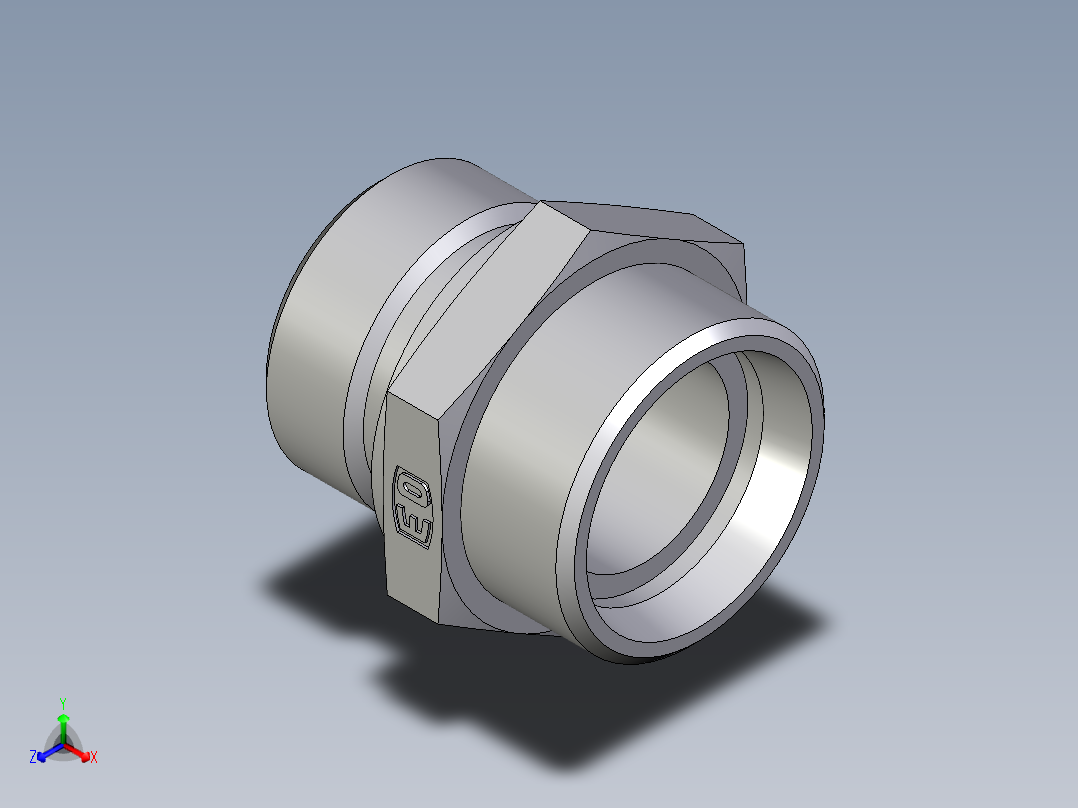 卡套式工业通用硬管接头EO_Male_Stud_connector_GE28LRCFX
