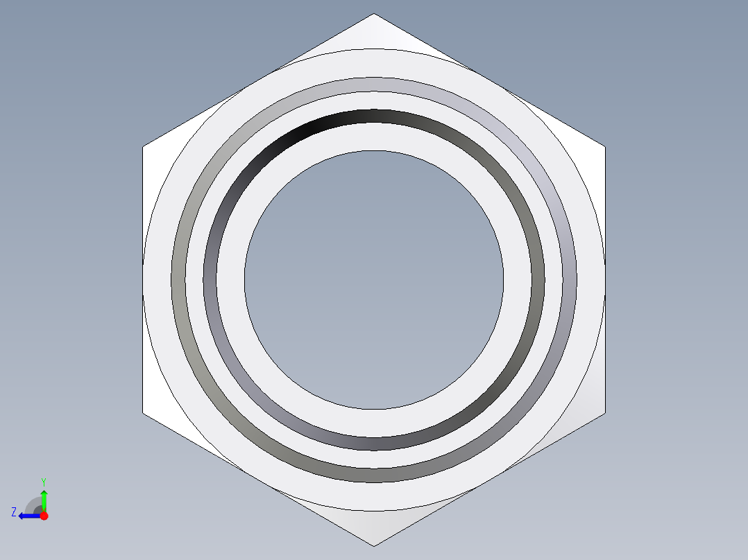 卡套式工业通用硬管接头EO_Male_Stud_connector_GE28LRCFX右视图