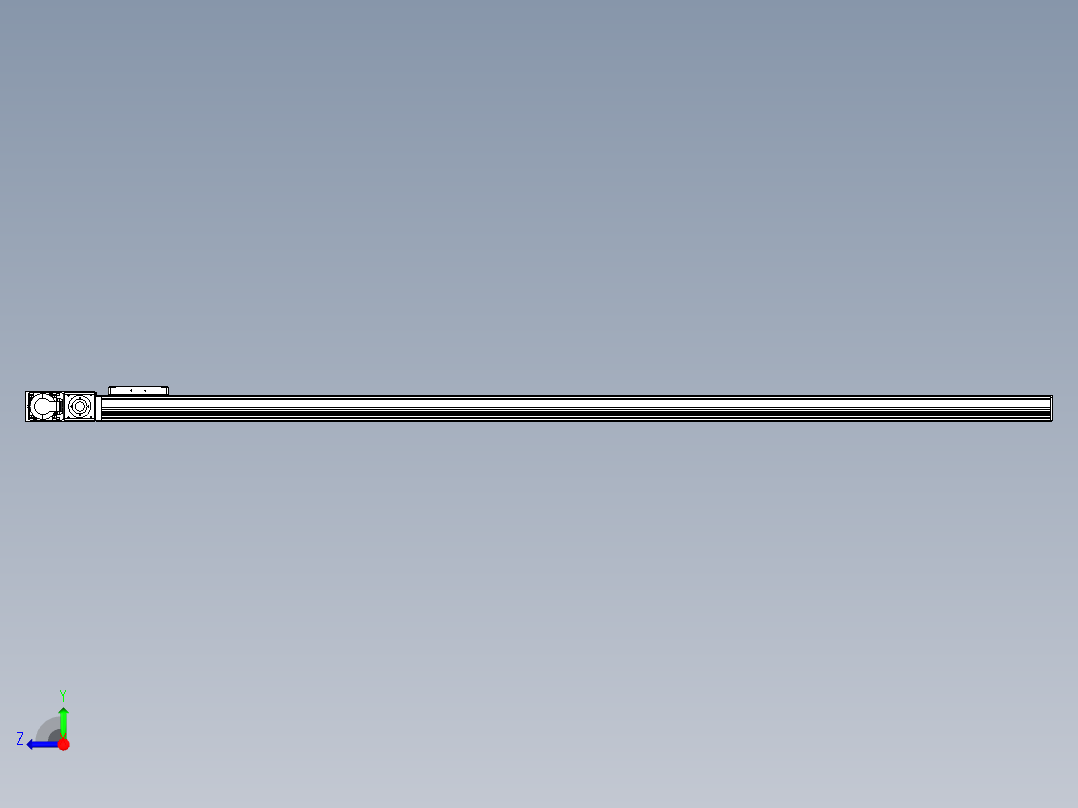 同步带全封闭直线模组TPA-HCB-105D-90-L1850-ML-C-P20-N3右视图