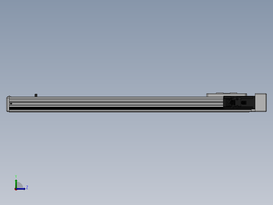 精密模组MY60-T10-550L-BR-P10B-C4-C左视图