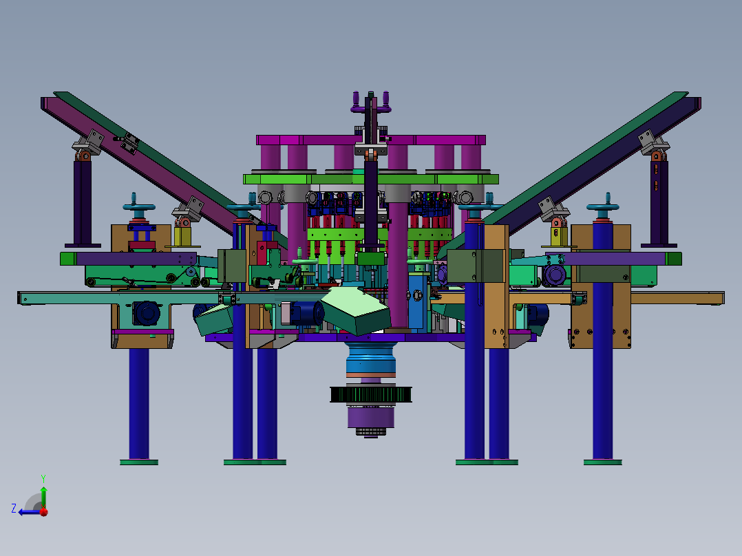 机械章鱼怪右视图