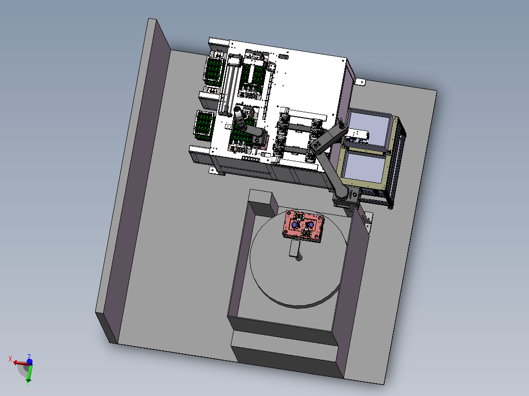 机器人上料，注塑成型sw18可编辑