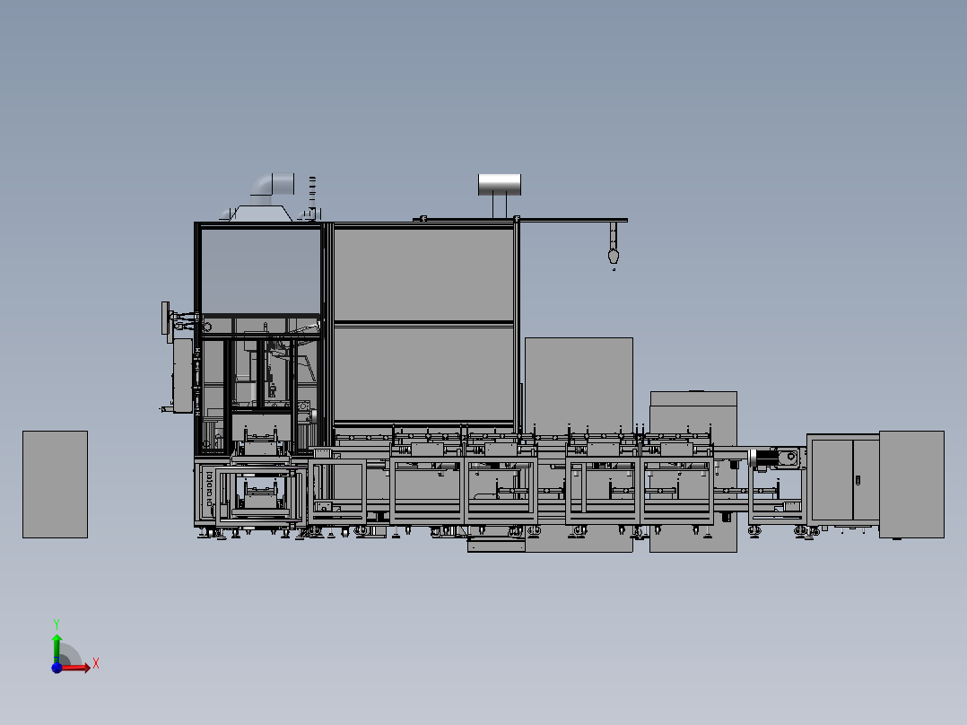 新能源锂电池模组巴片激光焊接sw21前视图