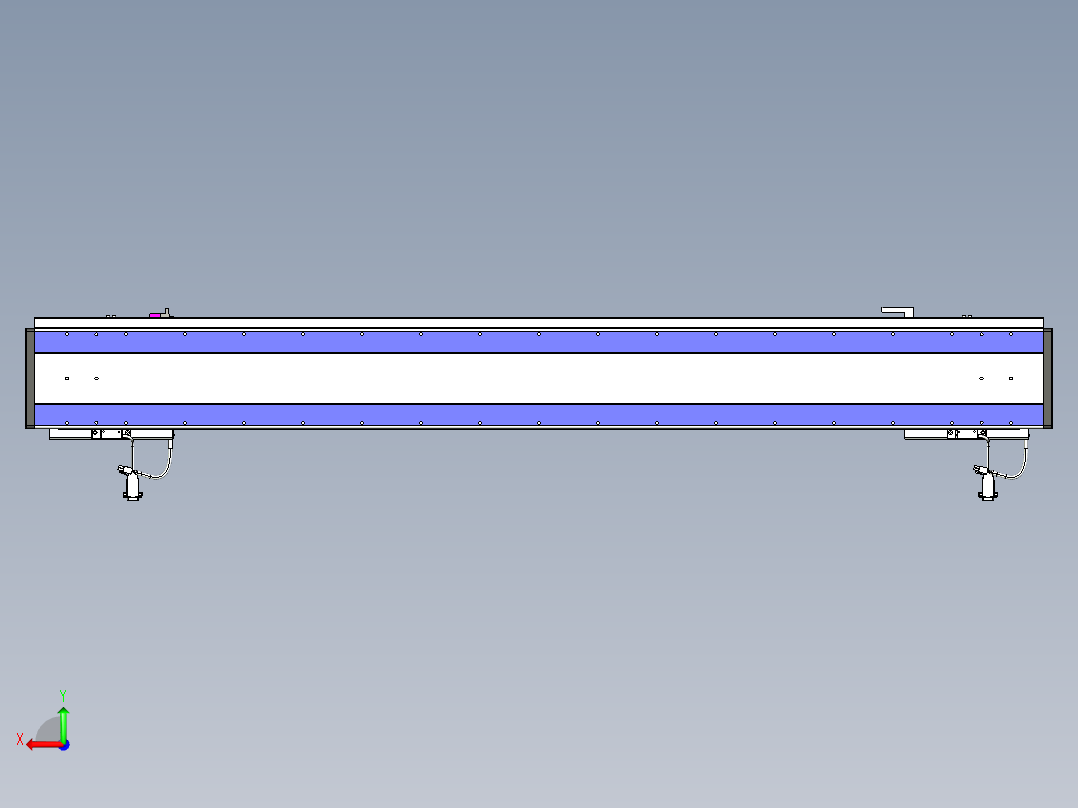 威洛博VL系列直线电机模组-2VL17E3-S1200后视图