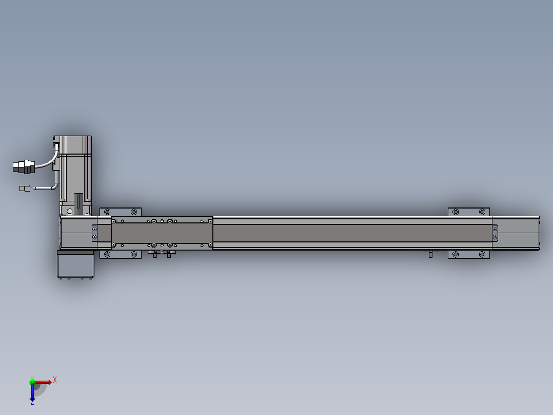 欧规同步带GTB65-RDT-400W俯视图