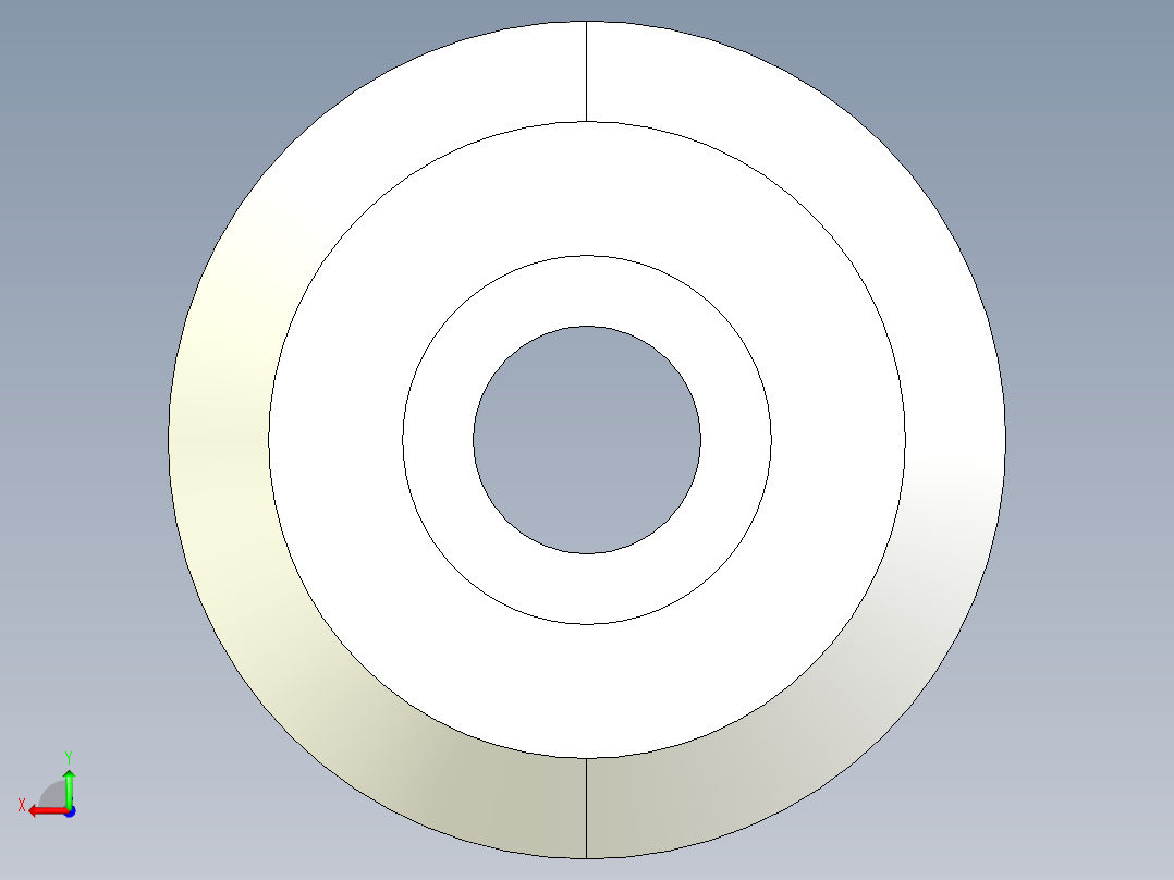 定位配件2311(D)-3D多系列多零件图纸模型后视图
