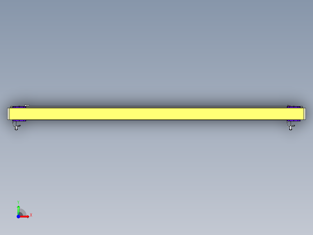 威洛博VL系列直线电机模组-2VL14S2-S3050前视图