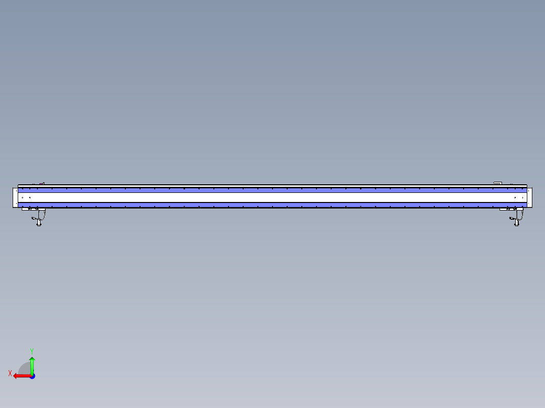 威洛博VL系列直线电机模组-2VL14S2-S3050后视图