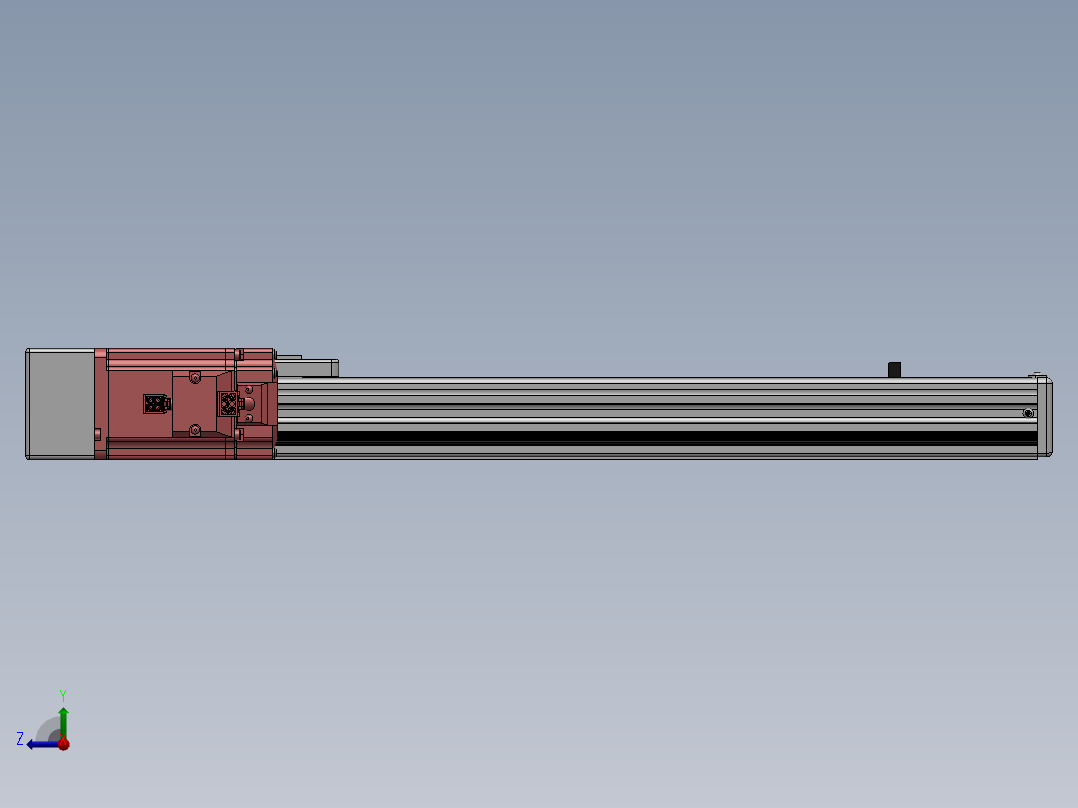 精密模组MY60-T10-350L-BL-P20B-C4-C右视图