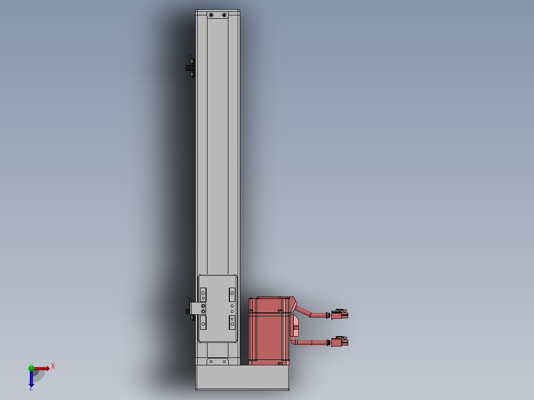 精密模组MY60-T10-350L-BL-P20B-C4-C俯视图