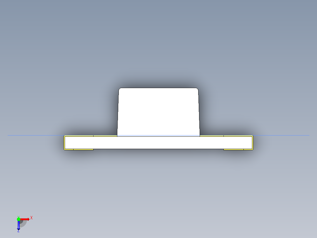 光电元件封装-APTR3216俯视图