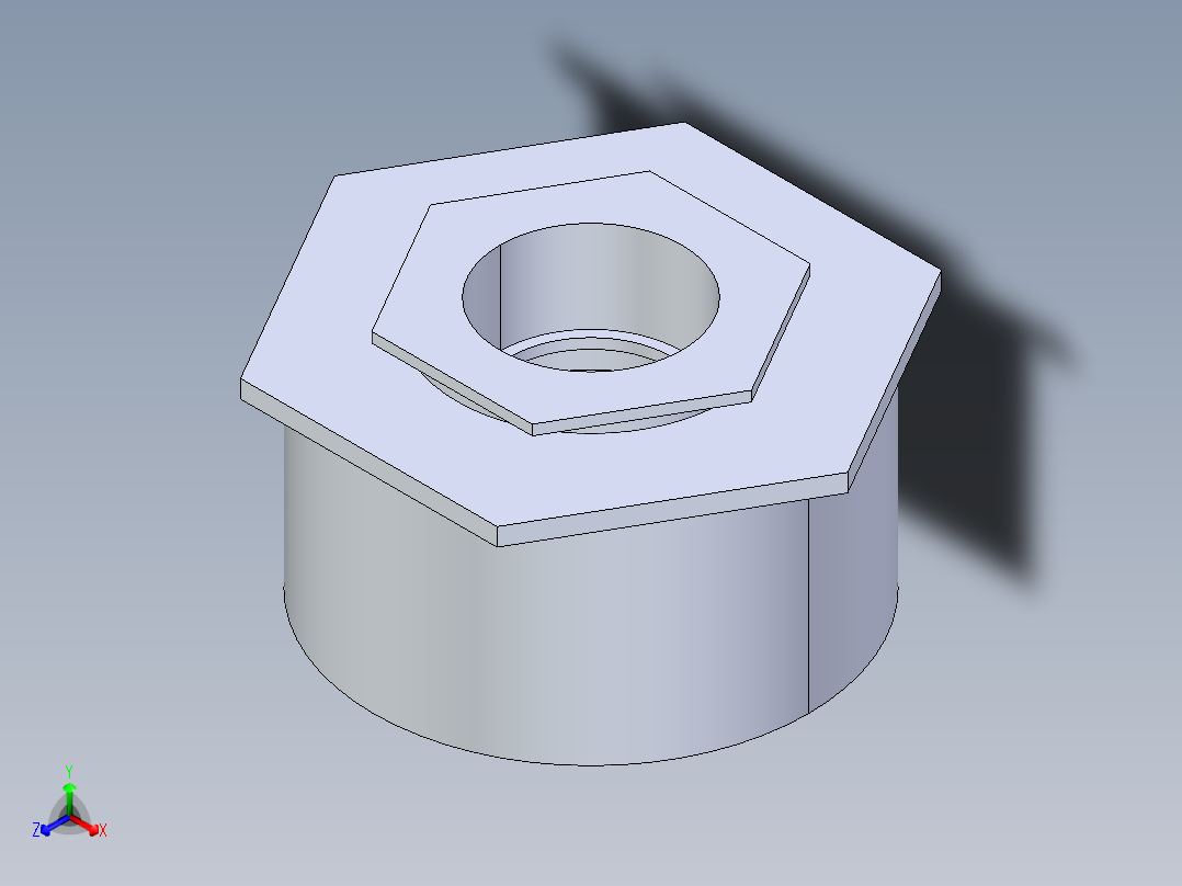 CPVC管件16A-Sch80_ReducerBushing_SxSPIG_9837-623FB_Sch80PVC_Flush Style Reducer Bushing (SxSPG)