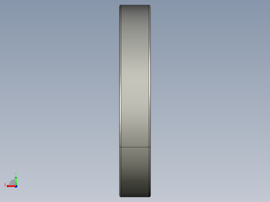 深沟球轴承6248后视图