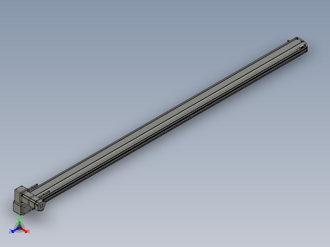 模组FTB10-LU-2000正等轴测图